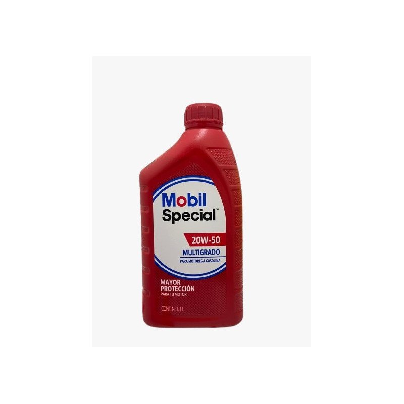 Lubricante Mobil Special 20W-50 - Aceite para Vehículos a Gasolina