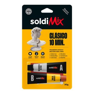 Soldimix Clásico 10 Minutos - Adhesivo Epóxico Rápido