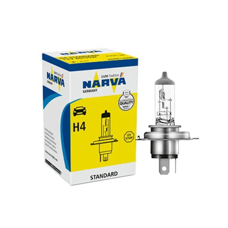 Foco Narva H4 12V y 24V | 100/90W – 55W Estándar