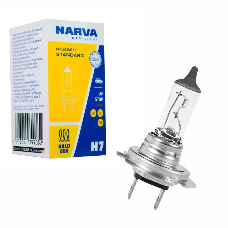 Foco Narva H4 12V y 24V | 100/90W – 55W Estándar