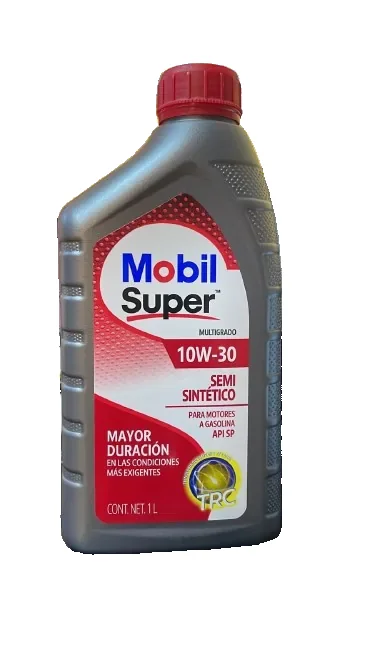 LUBRICANTE MOBIL SUPER SEMI SINTETICO 10W-30 1/4L