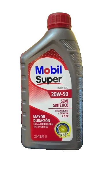 LUBRICANTE MOBIL SUPER SEMI SINTETICO 20W-50 1/4L