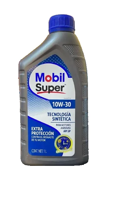 LUBRICANTE MOBIL SUPER TECNOLOGIA SINTETICA 10W-30 1/4L