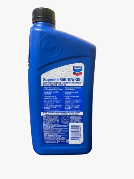 ACEITE CHEVRON SUPREME 10W-30 1/4L