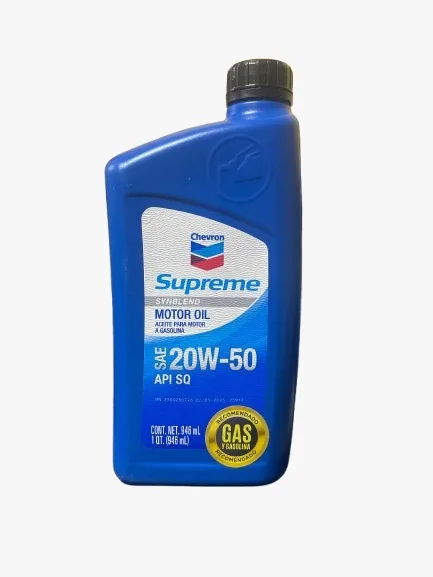 ACEITE CHEVRON SUPREME 20W-50 1/4L