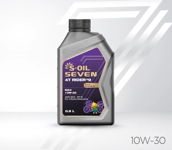 E108013 - ACEITE PARA MOTO 10W30 100% SINTETICO RIDER N-9 MA2 4T/2T 1L