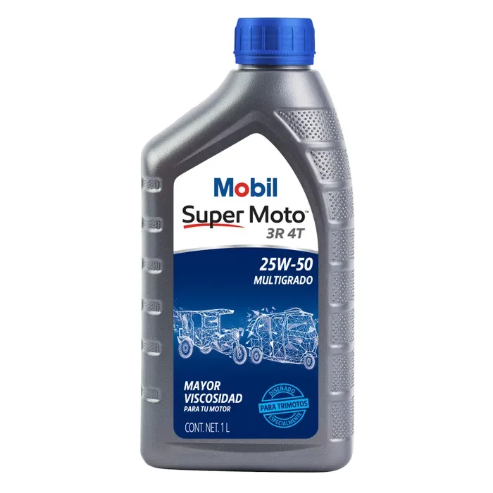 Aceite Multigrado Mobil 3R 4T 25W-50